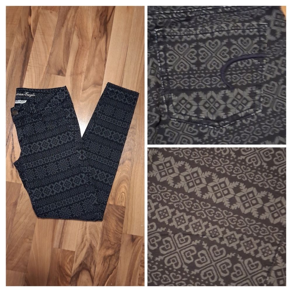 2/$30 American Eagle Jegging With Print
